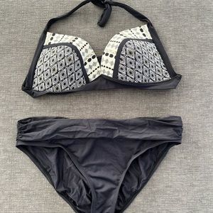 Bleu Rod Beattie All In The Mix Halter Bikini 2 piece Sz 12